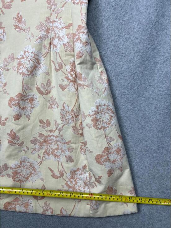 Eva Mendes Womens Sleeveless Floral Curvy Fit Flare Dress 14 Cottagecore Prairie - Picture 12 of 16